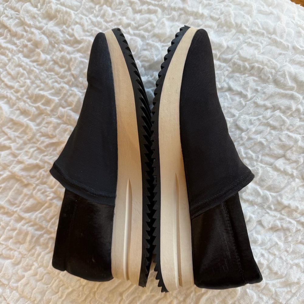 Pedro Garcia Otylia Satin Platform Sneakers EU39.5 - Picture 10 of 14